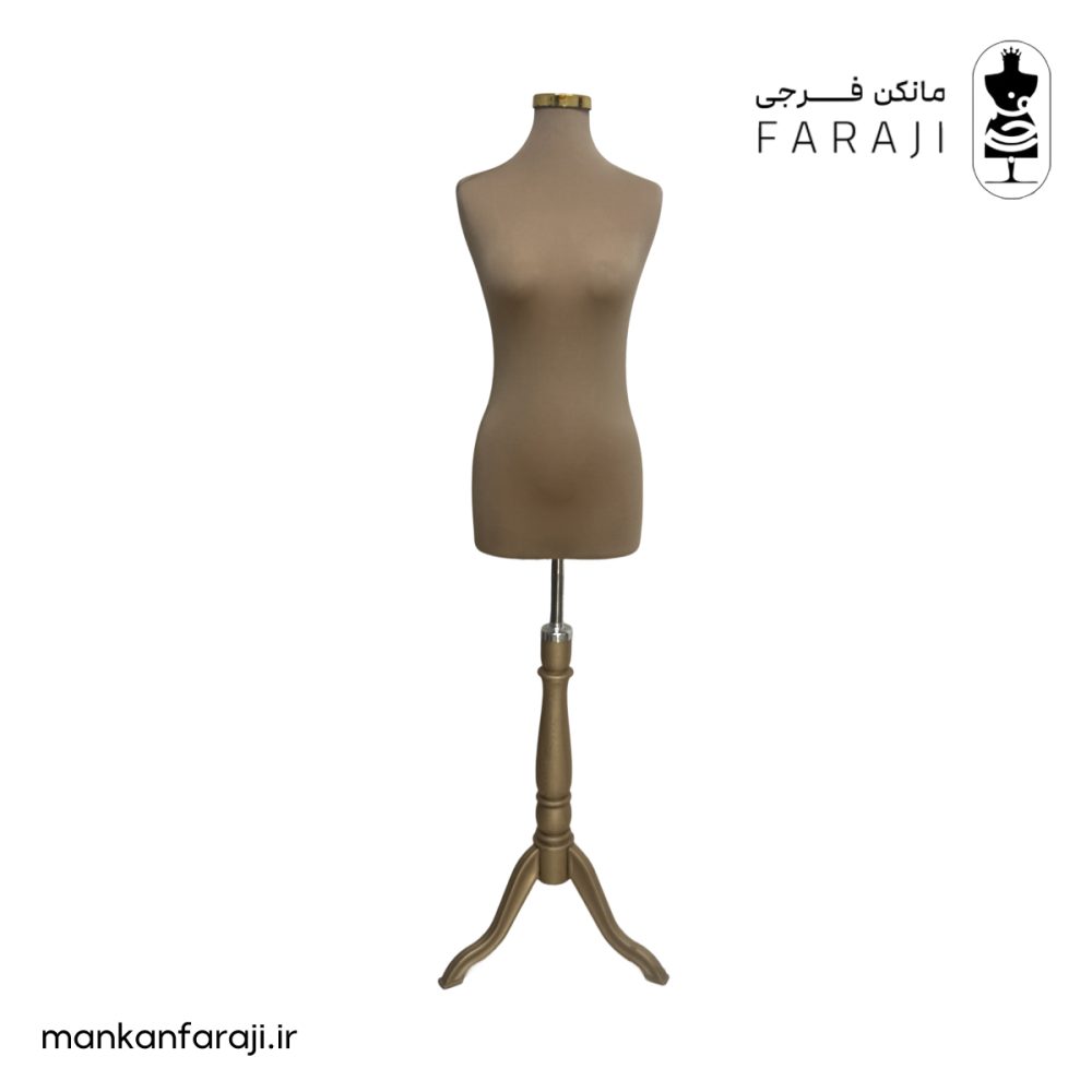 Female mannequin bust size 38 | مانکن نیم تنه زنانه سوزن خور سایز 38