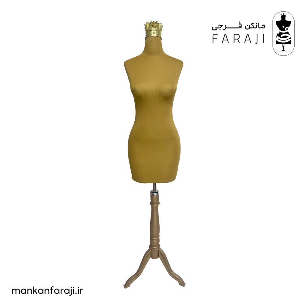 مانکن زنانه نیم تنه پلاستیکی
