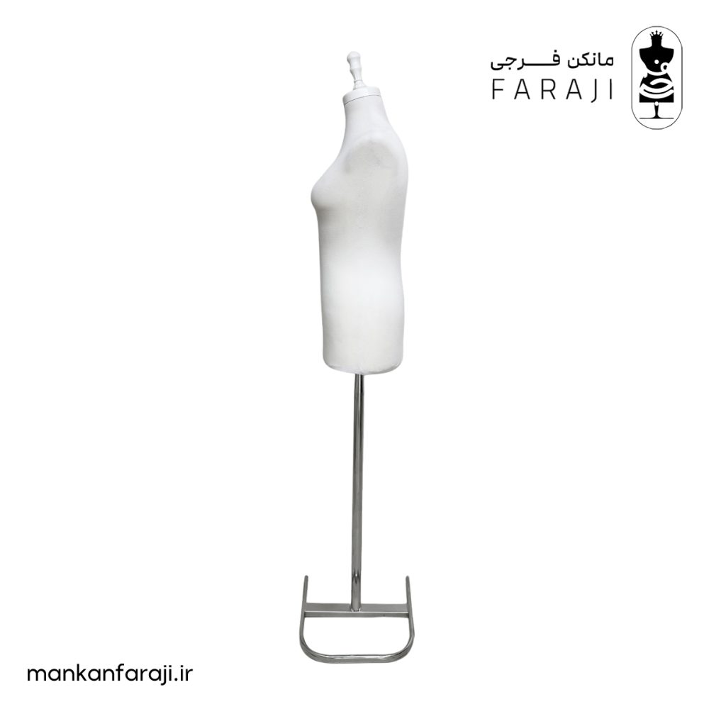 استایل کلاسیک مانکن نیمتنه زنانه با سایز دقیق و تناسب اندام مناسب دوخت