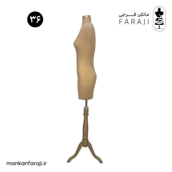 مانکن خیاطی سایز ۳۶ زنانه با قابلیت سوزنخوری بالا