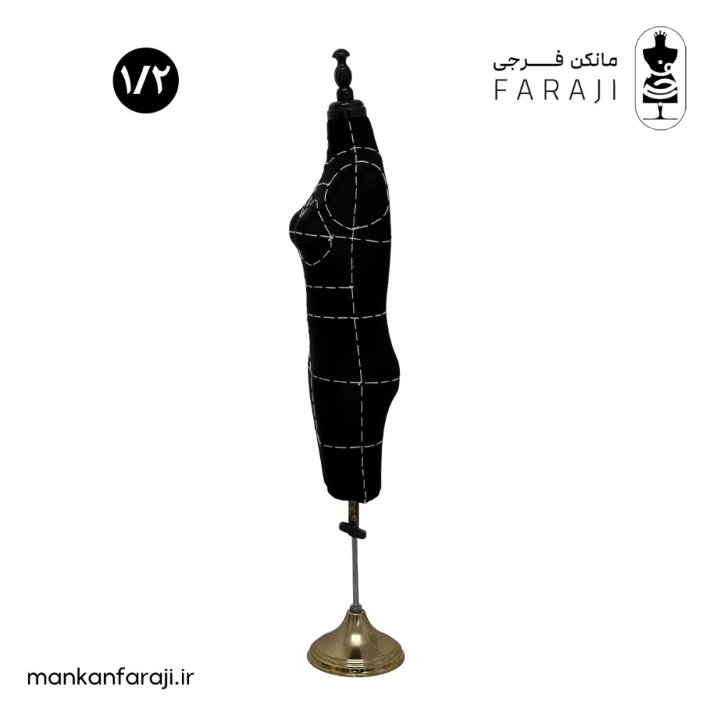 مانکن کوچک سایز ۱/۲ مخصوص آموزش طراحی لباس