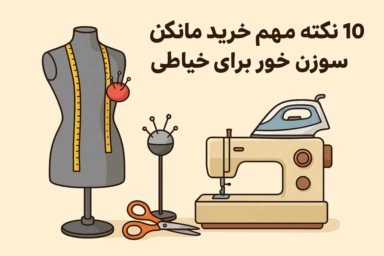 10 نکته مهم خرید مانکن سوزن خور برای خیاطی