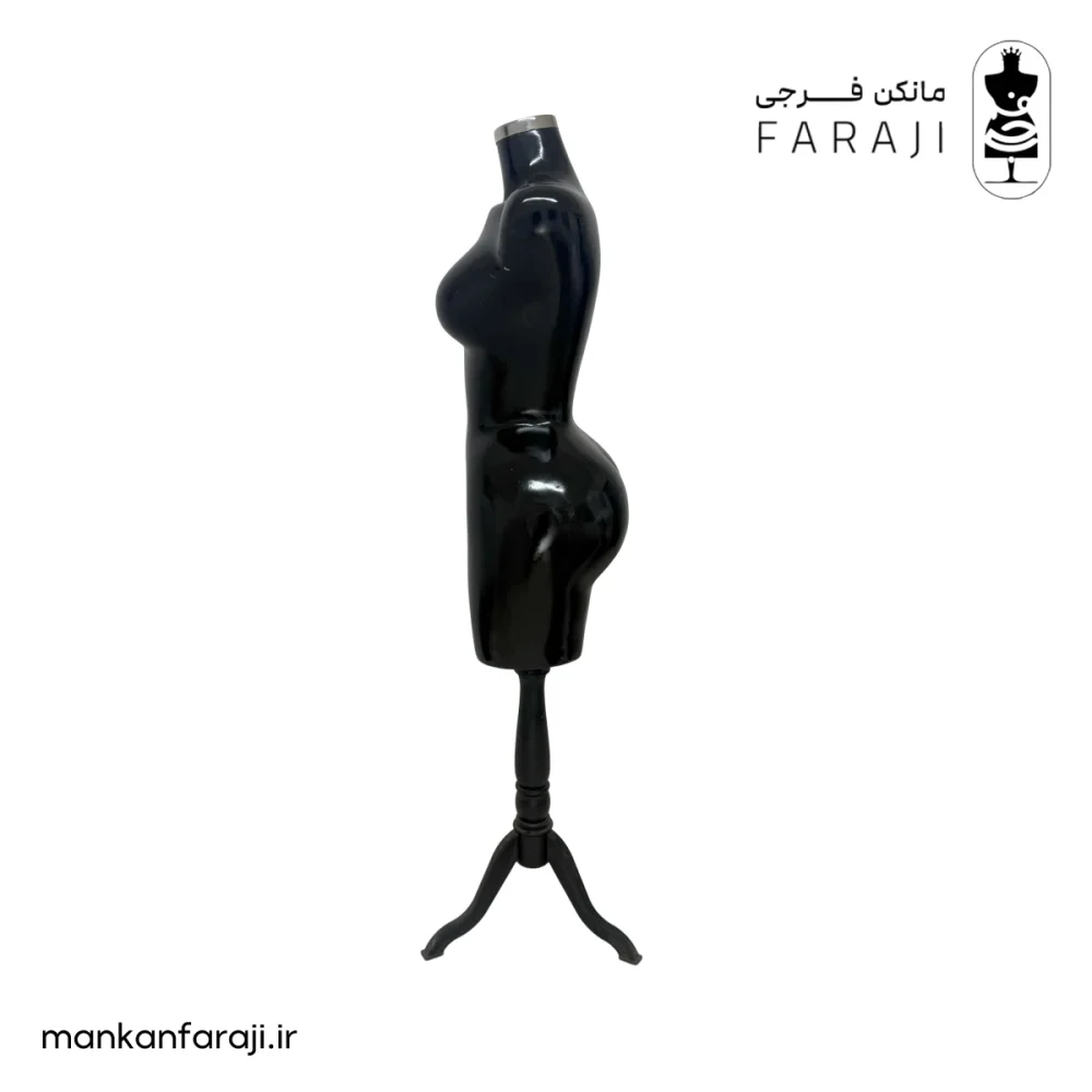 Female torso mannequin fiberglass crotchless hourglass shape