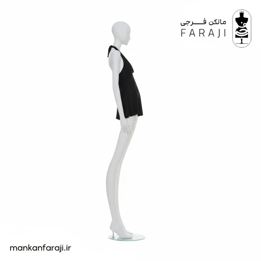 مانکن کامل زنانه سفید ایستاده کد 111
