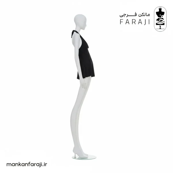 مانکن کامل زنانه سفید ایستاده کد 111